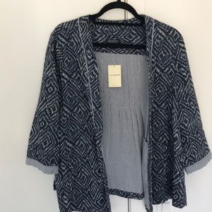 Lucky Brandy Buttonless Jacket w/Tag